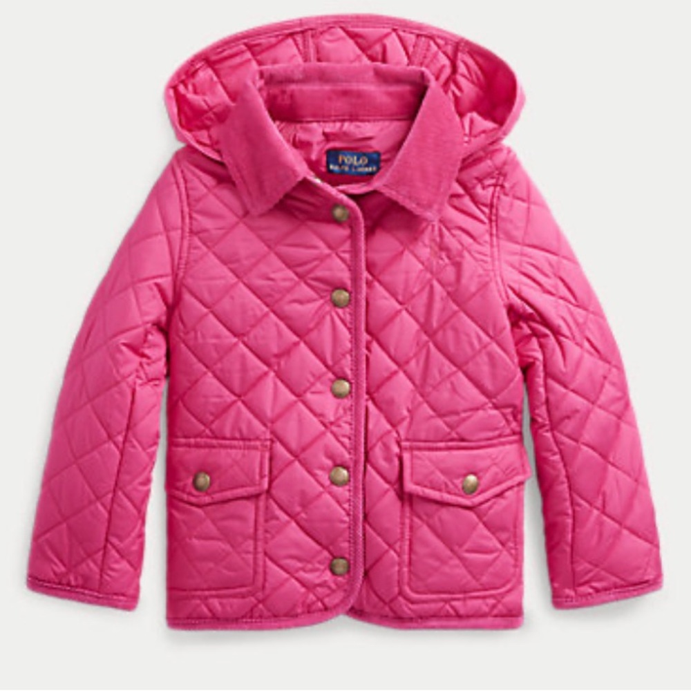 COPY - RALPH LAUREN Polo Quilted Barn Jacket Toddler 4T